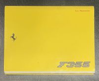 Ferrari Owner’s Manual F355  1994 (OEM) Nordrhein-Westfalen - Iserlohn Vorschau