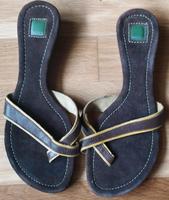 Damen Sandalen Größe 41 Mexx Flipflops Echt Leder Niedersachsen - Wietmarschen Vorschau