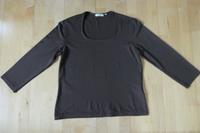 Dunkelbraunes Stretch Shirt mit 3/4 Arm - Gr. 44 - Christian Berg Hessen - Löhnberg Vorschau