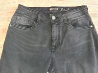 Gr.36/S mustang grau schwarz Hose Jeans gothic punk slim emp Bayern - Treuchtlingen Vorschau