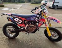 Husqvarna FS 450 Zugelassen Brief Supermoto KTM SMR 500 690 701 Thüringen - Gotha Vorschau