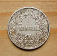 Kaiserreich: 1 Mark 1907 F Silber Niedersachsen - Bippen Vorschau