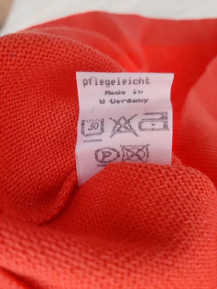 NEU, Shirt, Strick, T-Shirt, 42, Poloshirt, koralle, rot, orange in Zandt