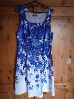 Bodyflirt Kleid 40/42 Blau Weiß Blättermuster Hessen - Laubach Vorschau