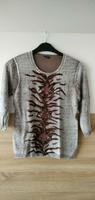 Pullover Gerry Weber Gr. S grau braun gemustert TOP Niedersachsen - Bad Pyrmont Vorschau