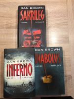 Bücher von Dan Brown: Sakrileg / Diabolus und Inferno Mülheim - Köln Holweide Vorschau