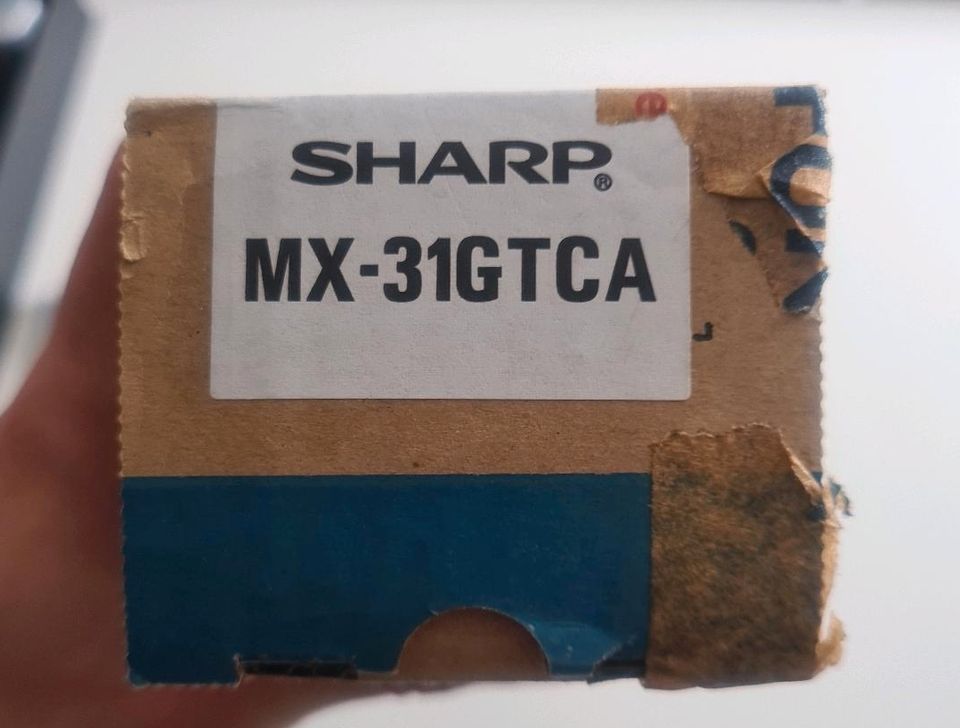SHARP MX-31GT-CA --- Drucker Farbpatrone Cyan in Dürmentingen