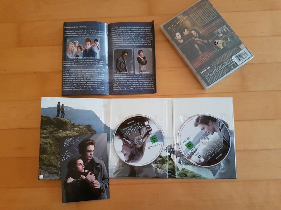 DVD TWILIGHT Biss zum Morgengrauen und Mittagsstunde new moon in Karlshuld