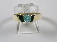NEU: Brillant-Ring Gr. 18/56,5 585 Gold 0,5 Carat blauer Diamant Nordrhein-Westfalen - Solingen Vorschau