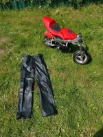 Motorrad  EchtLederhose Gr. 30 schwarz Top Zustand Rostock - Evershagen Vorschau