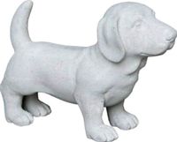 Gartenfigur Hundefigur Zement Garten Deko Steinfigur Hund Nordrhein-Westfalen - Enger Vorschau