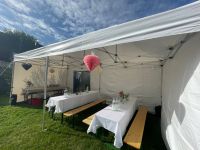 Partyzelt / Pavillons / 3x6 / 6x6 / 6x9 mtr. MIETEN Düsseldorf - Unterbach Vorschau