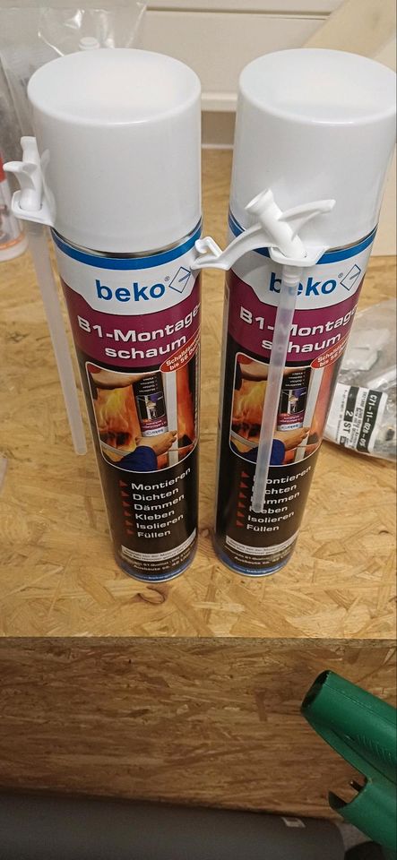 Beko B1 Montageschaum neu 2x in Ubstadt-Weiher