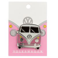 Volkswagen VW T1 Bulli Emaille PIN Anstecker NEU Sammeln rosa Brandenburg - Angermünde Vorschau