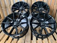 19 Zoll Schwarz für VW Arteon Beetle Passat 3B 3BG 3C B7 B8 CC Phaeton Scirocco 13 Sharan 7N Tiguan 5N R Line V1 Wheels V1 Felgen Alufelgen 5x112 ET35 Cupra Formentor Seat Alhambra Altea Toledo Ateca Hessen - Rodgau Vorschau