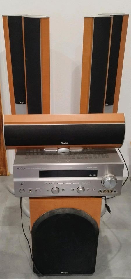 5.1 Teufelanlage mit Yamaha AV-Receiver in Wuppertal