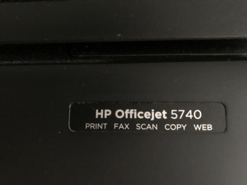 HP Officejet 5740 Drucker in Bietigheim