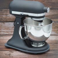 Gleitbrett Gleiter Slider für Kitchen Aid Artisan anthrazit weiß Bayern - Runding Vorschau