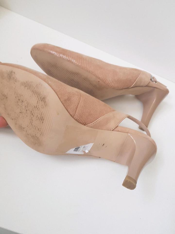 caprice Damen echtleder Sandaletten Pumps gr. 4,5 (37,5)  camel in Pirmasens