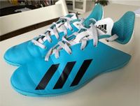 Fußballhallenschuhe Adidas X hellblau Größe 32 Kinder Wandsbek - Hamburg Farmsen-Berne Vorschau