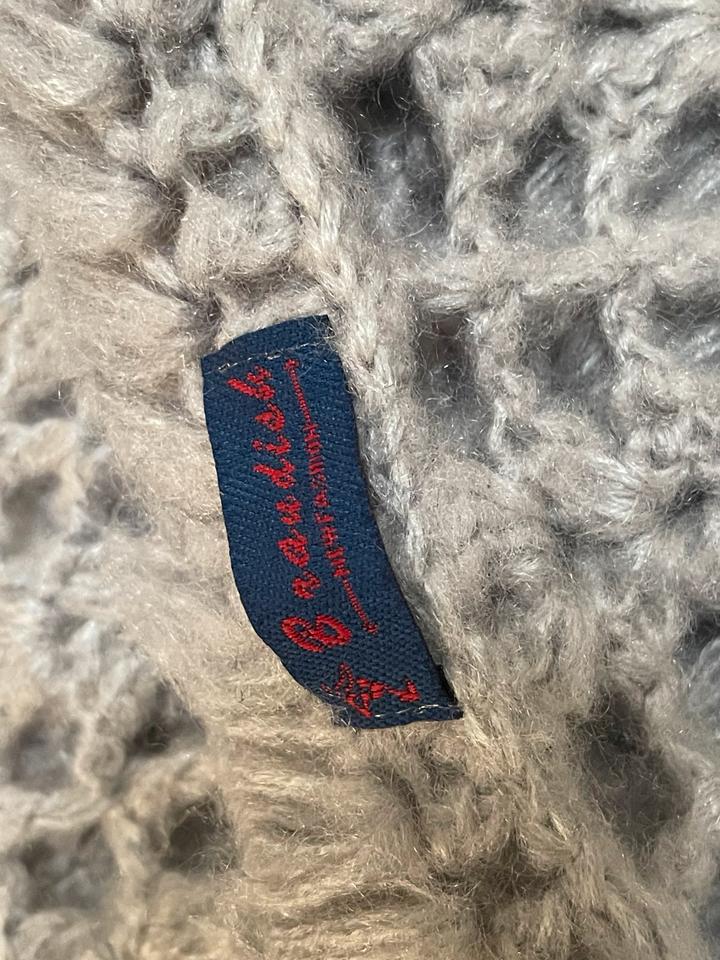 Cashmere Kaschmir Wolle 100% Strickjacke Grau S-M 36/38 in München