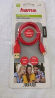 NEU HAMA Micro USB Handy Kabel rot 0,75 m flexibel Frankfurt am Main - Nieder-Eschbach Vorschau