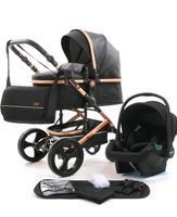 Kinderwagen mit viel Zubehör und Babyschale Sachsen-Anhalt - Bernburg (Saale) Vorschau