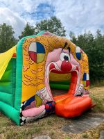 Hüpfburg ,,Clown" Mieten Leihen Schulanfang Hochzeiten Party Sachsen - Borna Vorschau