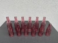 Ikea 12x Dekoflaschen Vasen Glas rosa transparent Saarland - Nalbach Vorschau