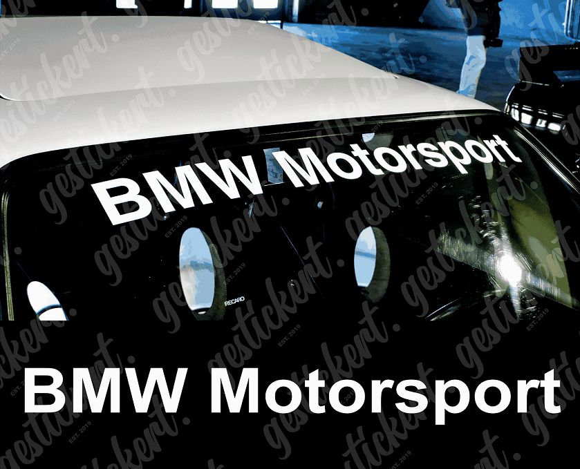 1x 90 cm BMW Motorsport Aufkleber Sticker E30 E36 M3 E39 Tuning in Dinslaken