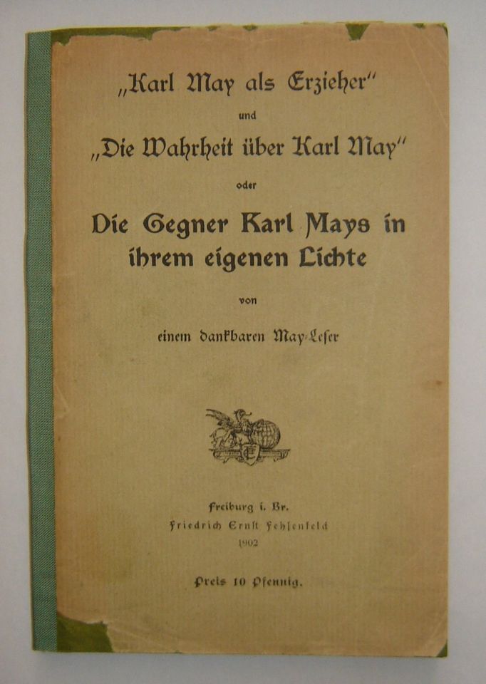 Karl May als Erzieher in Dresden