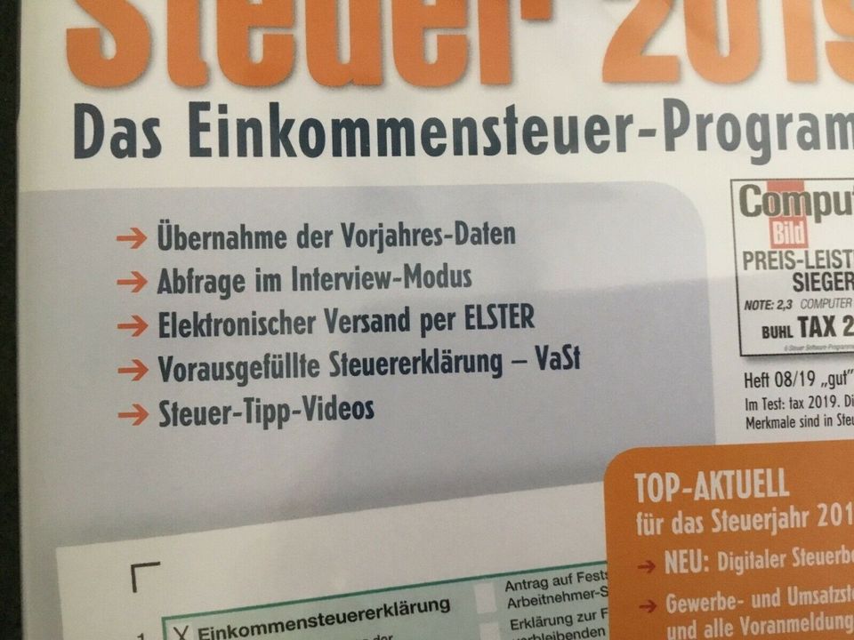 Software Steuer 2019, unbenutzt, OVP in Köln