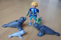 Playmobil Tierpflegerin mit Robben, Robbenbaby und Delfinen Schleswig-Holstein - Nehmten Vorschau