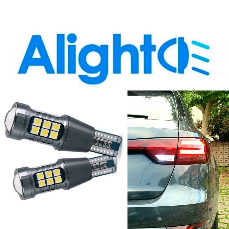 LED Rückfahrlicht W16W für Audi A4 B8 B9 A5 VW Golf 7 Passat B7