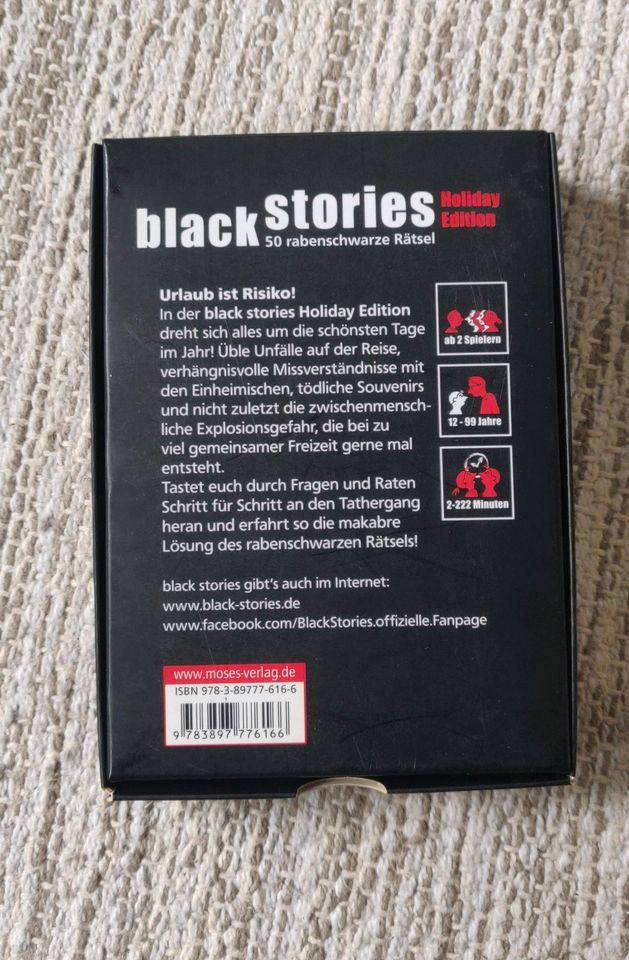 Black Stories Holiday Edition in Landau in der Pfalz