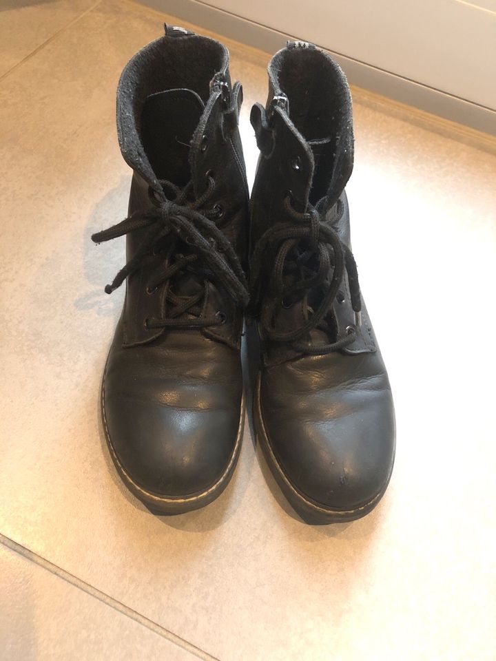 Leder Boots Mädchen Gr. 35 in Offenburg