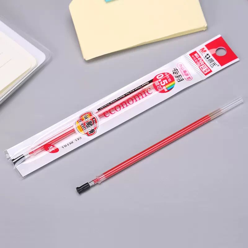 M&G 19pcs Gel Pen Refill Office Signature Rods Red Ink Refill in Paderborn