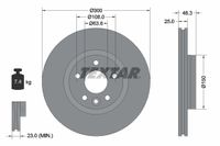 92255703 Textar Bremsscheibe vorne Volvo V40 Nordrhein-Westfalen - Spenge Vorschau