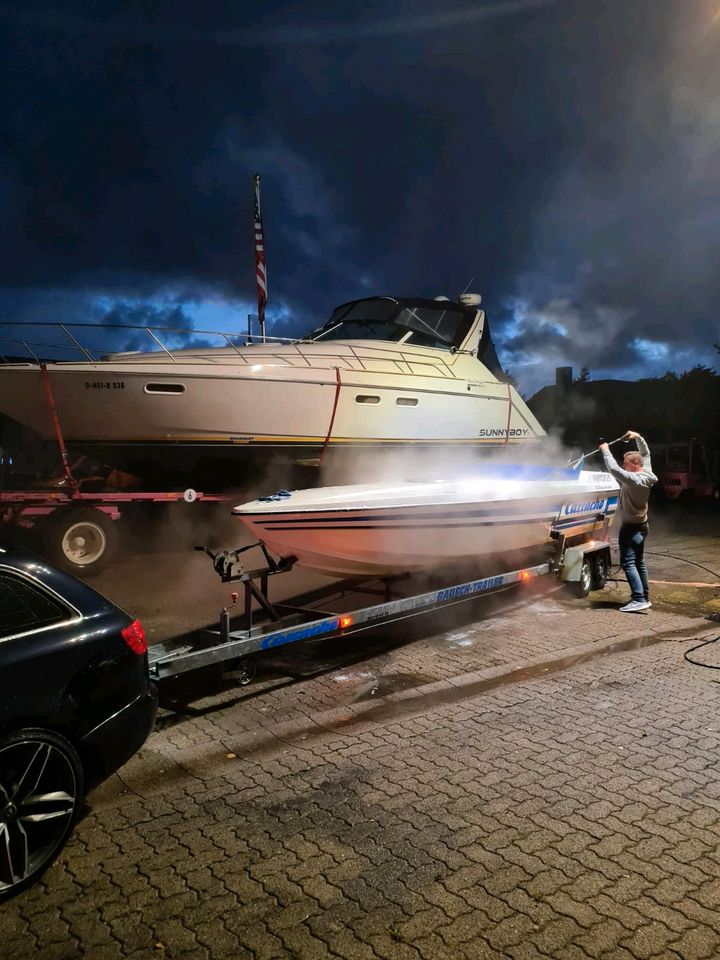 Leder Boot Harley Sattler Persenning Yacht Segel Oldtimer Polster in Itzehoe