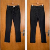 Jeans ZARA Gr. 38 High Waist, seitlich. Schlitze, sehr gut Bayern - Friedberg Vorschau