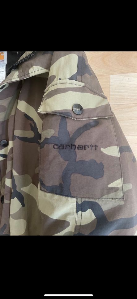 Carhartt Camouflage Tarn Parka Jacke Winter GR. M in Finsterwalde