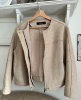 Zara, beige Jacke in Wildlederoptik in M/38 Obervieland - Habenhausen Vorschau