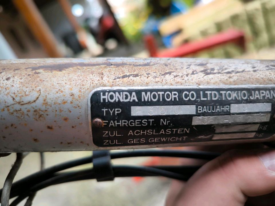 Honda F360 Fräse in Oberahr