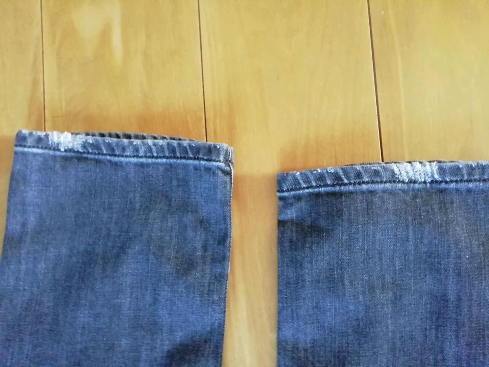 JAKE'S Jeans, used look, anthrazit, Gr 38 in Schönenberg-Kübelberg