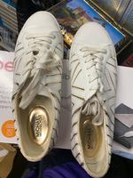 Michael Kors Whitney Schuhe In Weiß und Gold Leder Schnürsneaker Bayern - Grafing bei München Vorschau