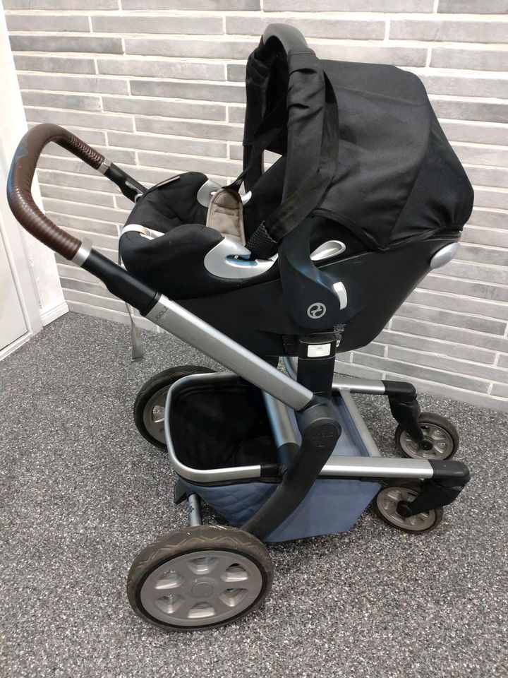 3in1 Kombi Kinderwagen/ Buggy Joolz Day + Cybex Babyschale in Uedem