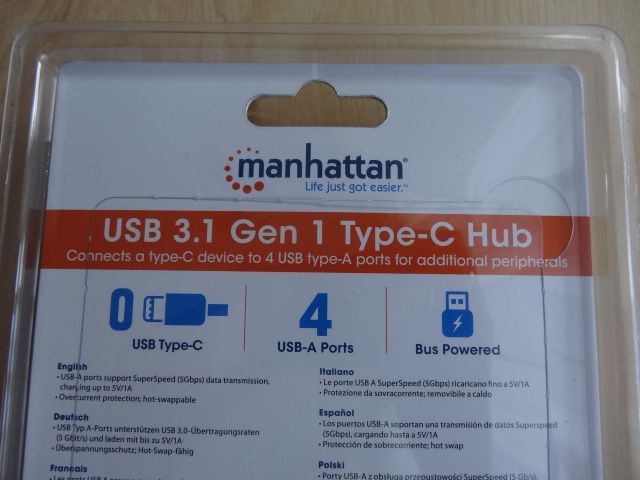 USB Hub / USB 3.1 Gen 1 Typ C Hub / 4 fach / NEU / USB C Hub in Landsberg (Lech)