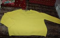 Marc O`Polo  gelber Pulli XL Alpaka Oversize Niedersachsen - Brackel Vorschau