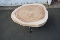 HSM Couchtisch # Baumscheibe # Munggur Holz # Massiv-Möbel Hessen - Alsfeld Vorschau