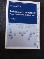 Edmund Els - Todesursache unbekannt Thriller Sachsen-Anhalt - Magdeburg Vorschau